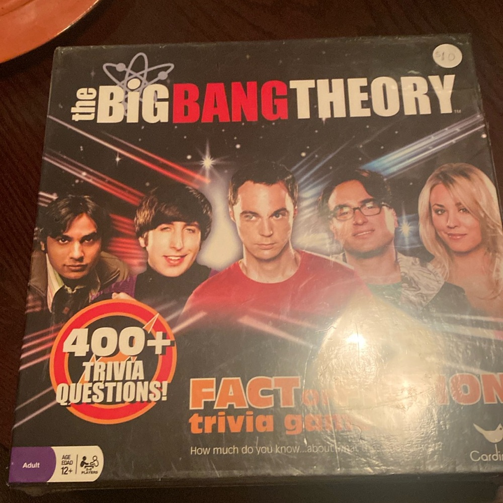 The Big Bang Theory 400 + Trivia Question game